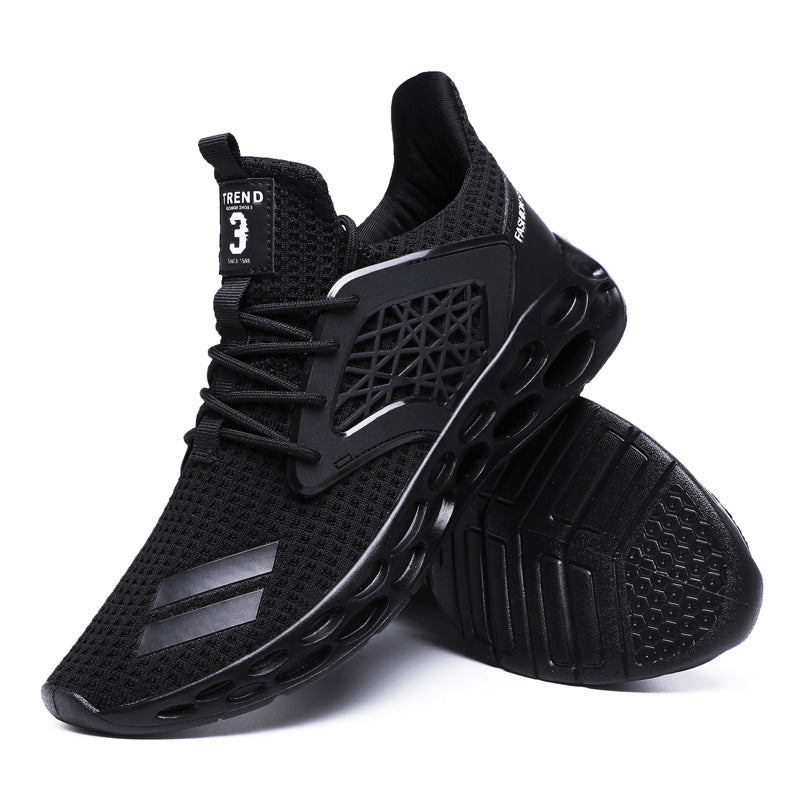 Fly weave breathable mesh sports shoes