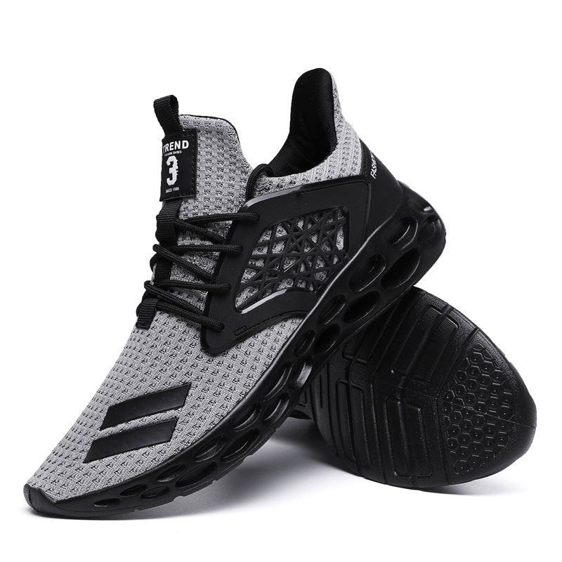 Fly weave breathable mesh sports shoes