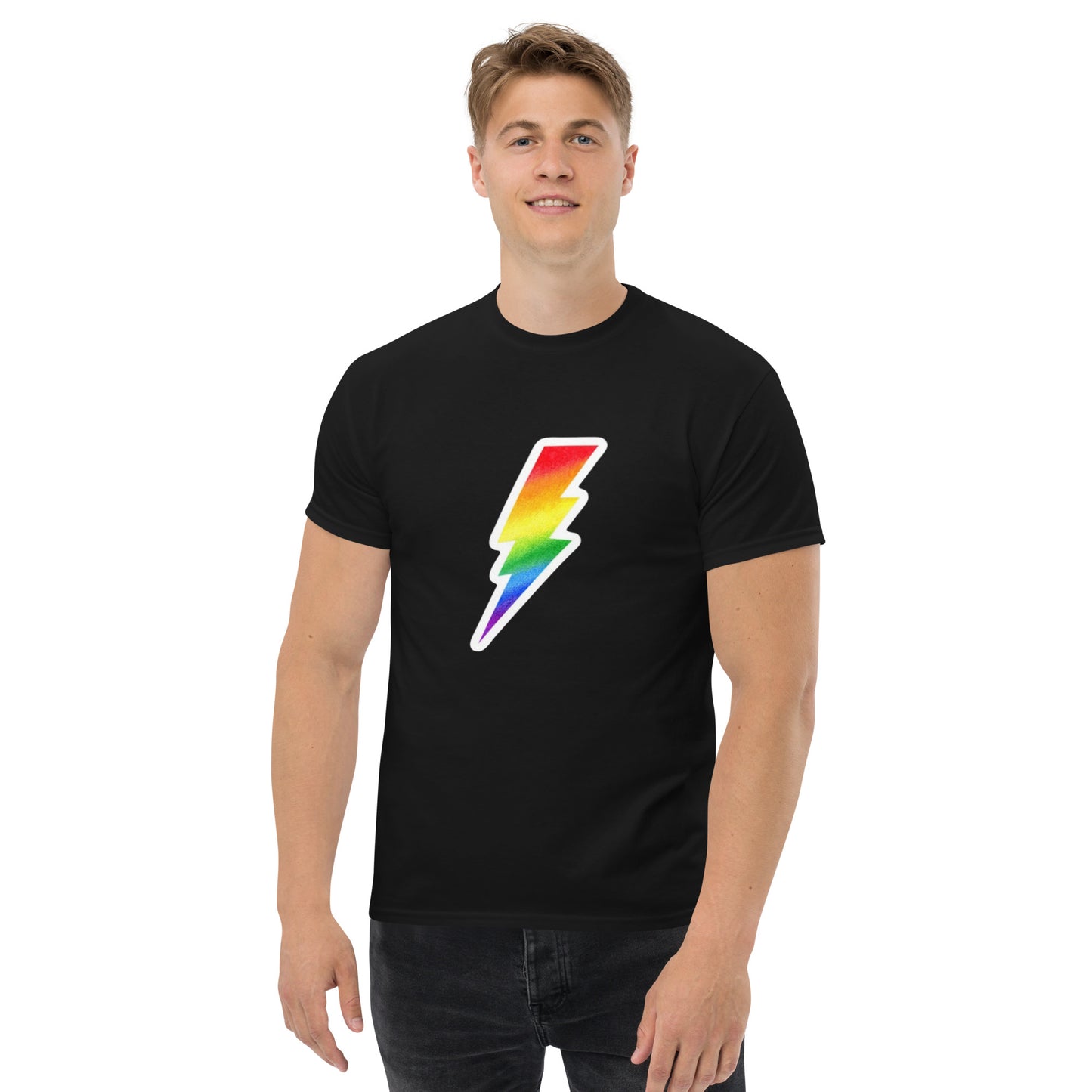 Unisex classic tee LGBT thunder