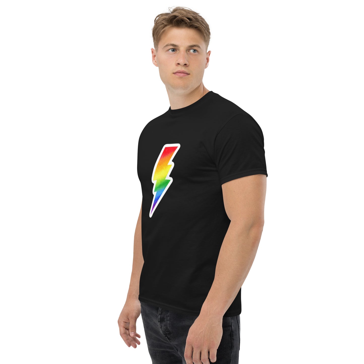 Unisex classic tee LGBT thunder