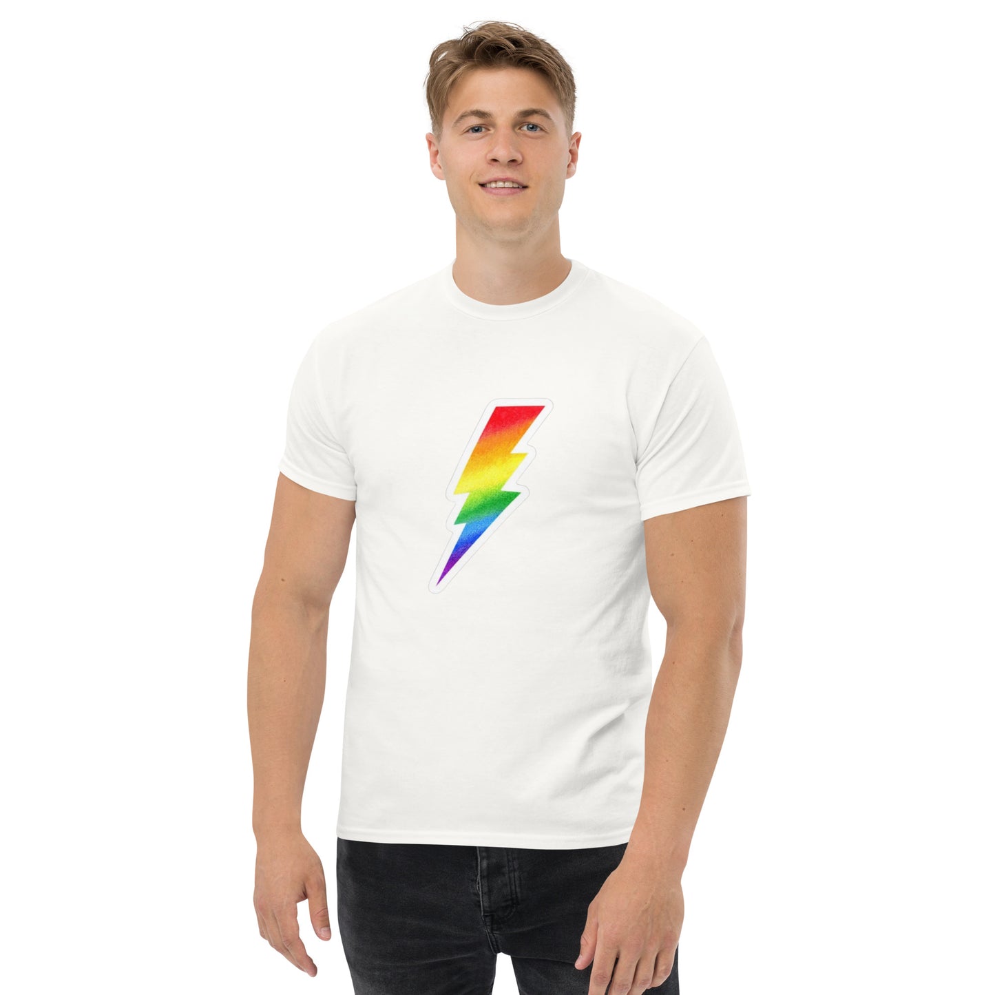 Unisex classic tee LGBT thunder